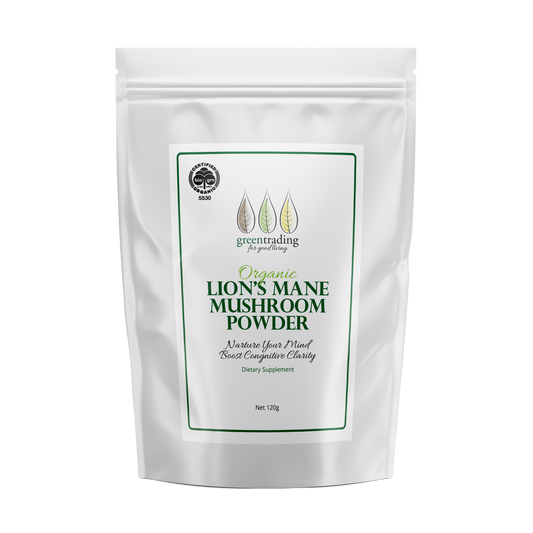 Organic Lion's Mane Mushroom Powder 120g